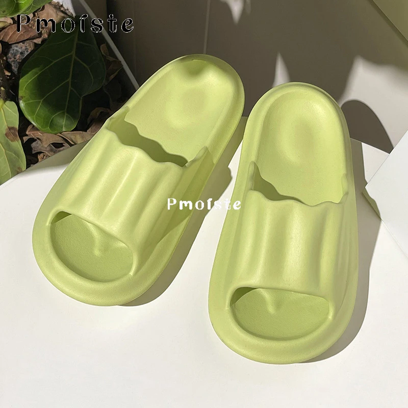 EVA Slipper For Unisex Indoor Soft Platform Shoes for Women Bathroom Comfort Anti-slip Home Slippers for Men