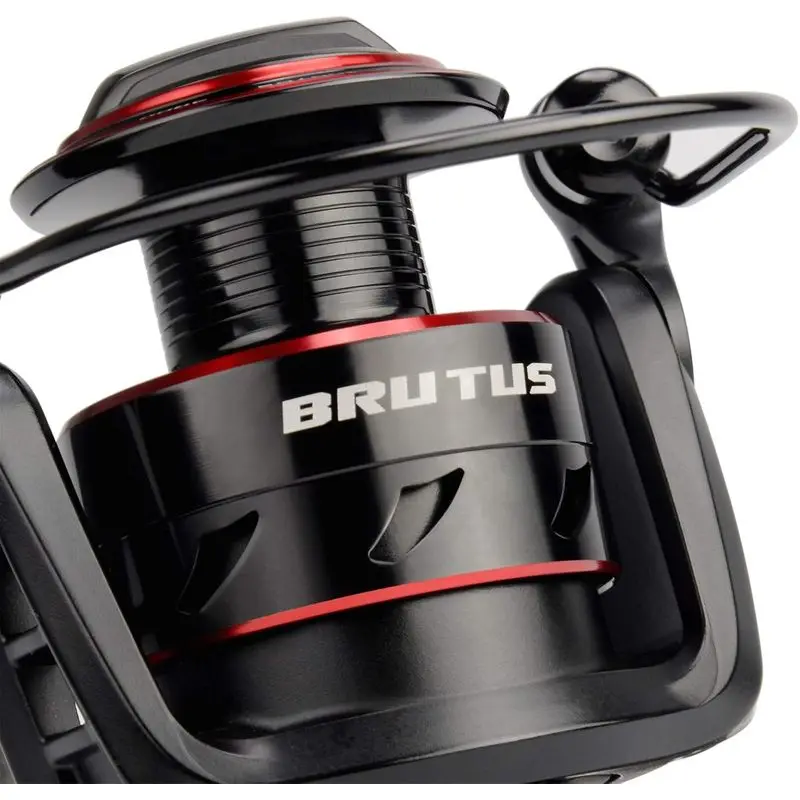 Фото Катушка спиннинговая KastKing Brutus, для пресной воды, графитовый корпус, алюминиевая шпуля с ЧПУ, передаточное число 5.2:1, 4+1 подшипника, для рыбалки на открытом воздухе. №3