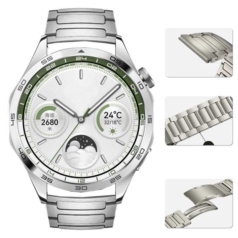 Ремешок титановый Soul Cool для Huawei Watch 4