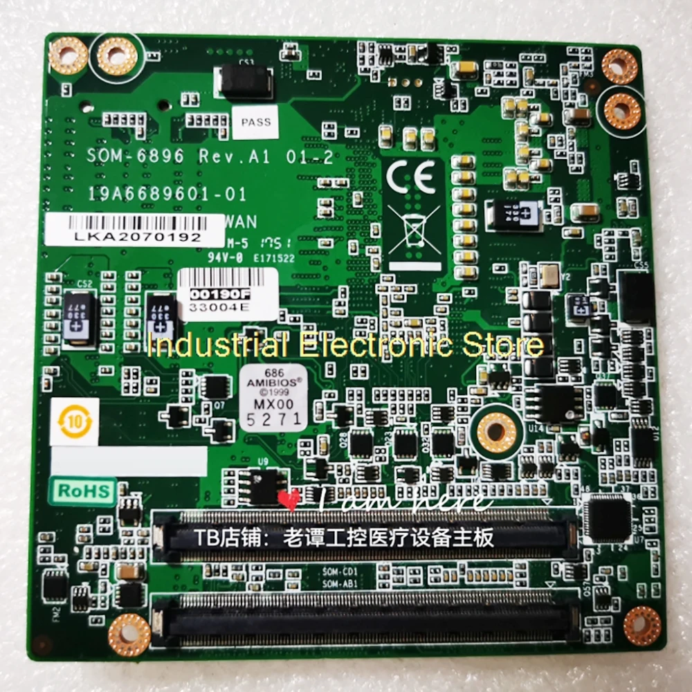 Для Advantech SOM-6896 Rev.A1 01-2 материнская плата промышленного управления SOM-6896C3-T01A1E