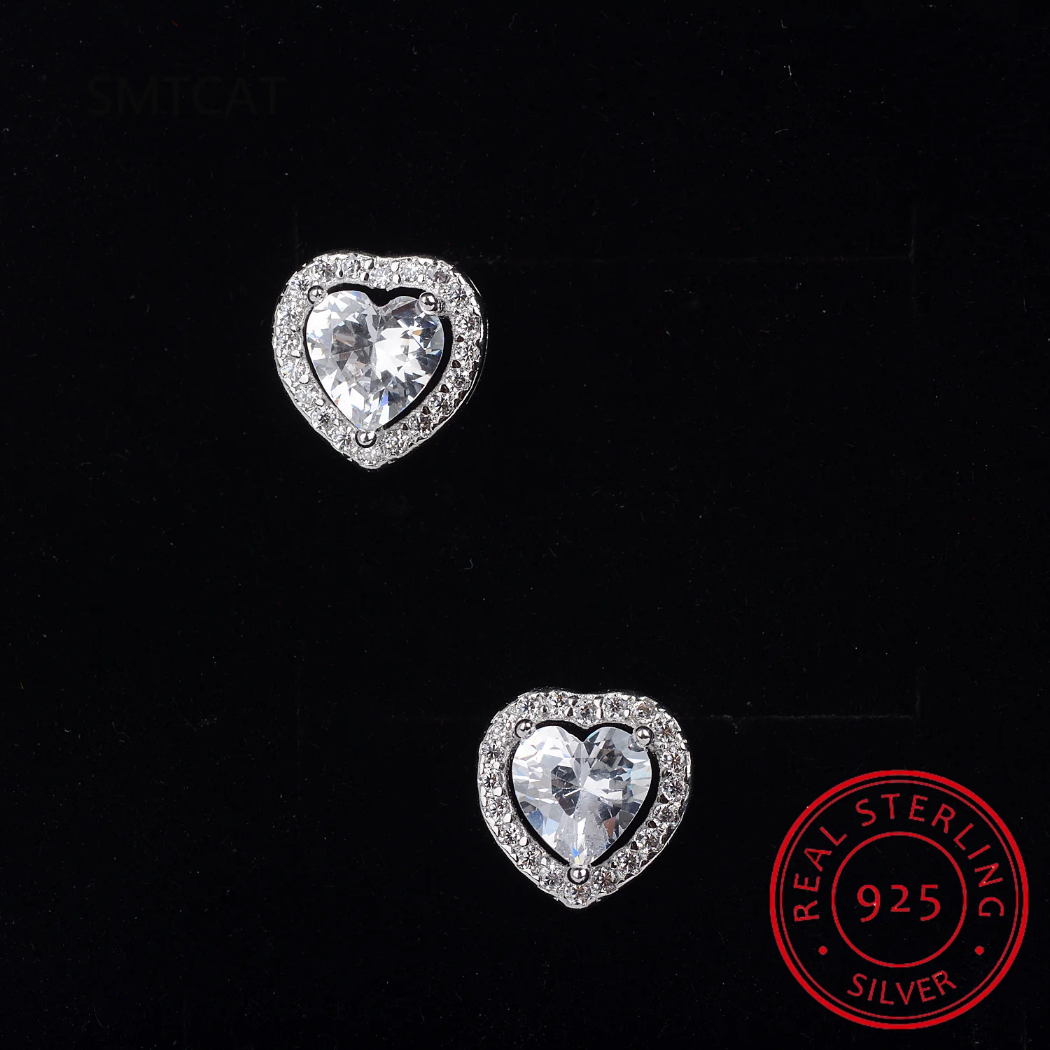 

Женские серьги из серебра 925 пробы, с драгоценным камнем 0,5 карата