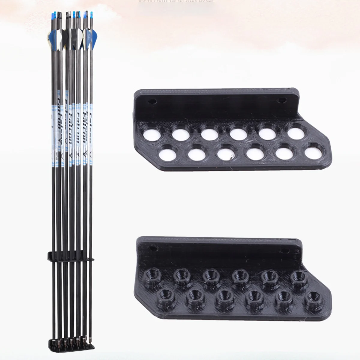 

Wall Rack Holder Storage Archery Hook Suppliesmounted Hanger Displayer Stand Organizer Display Mount Self Adhesive Bow