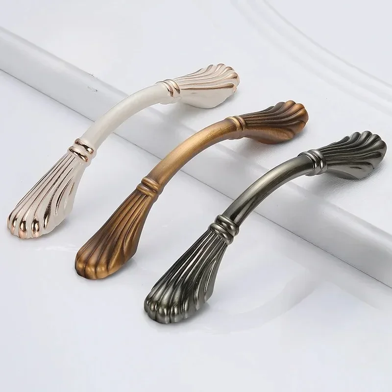 Европейский стиль цвет слоновой кости белый шкаф современный минималистичный