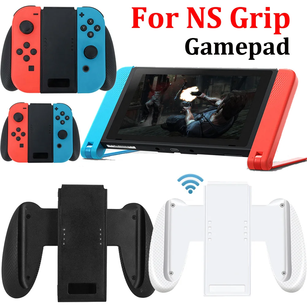 

2023 New For Switch OLED Controller Grip Handle Gamepad Support Bracket Gaming Holder Charging Dock Grip FoSwitch/Switch OLED