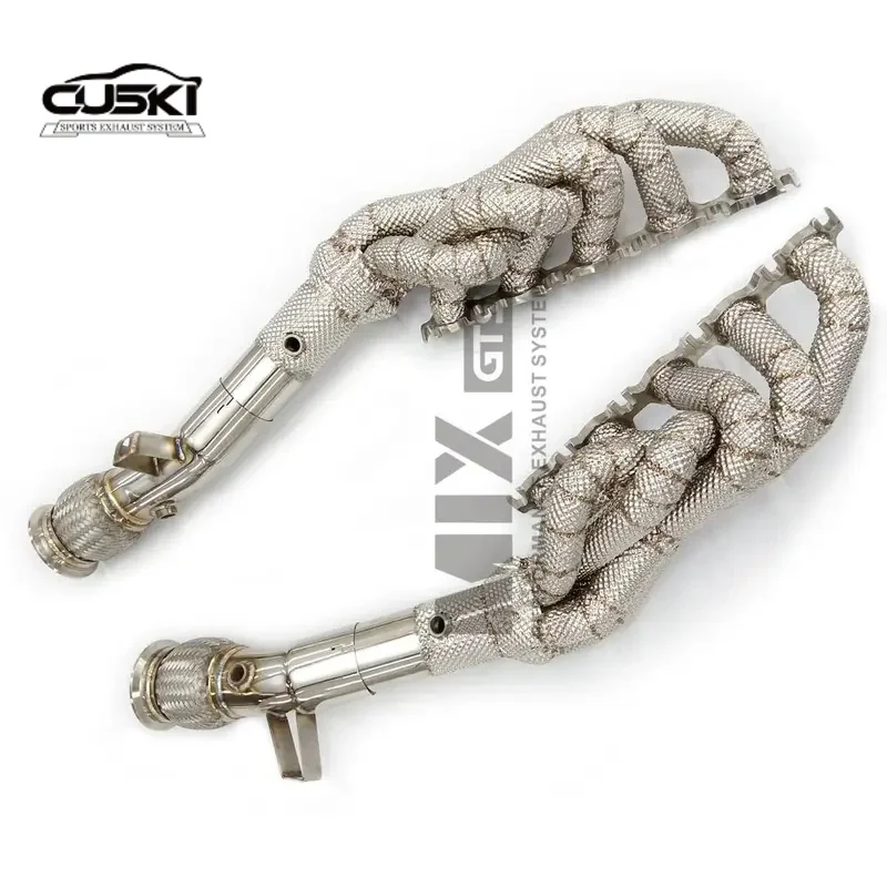 Выпускной коллектор с высоким потоком для Lamborghini Huracan 5 2 LP580-2 LP610-4 2014 модификация