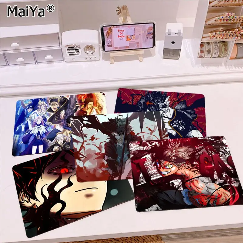 

Anime Black Clover INS Tide Small Cabinet Gaming Computer Laptop Desk Mat Mouse Pad Mouse Mat Notbook For PC Gamer Mousemat