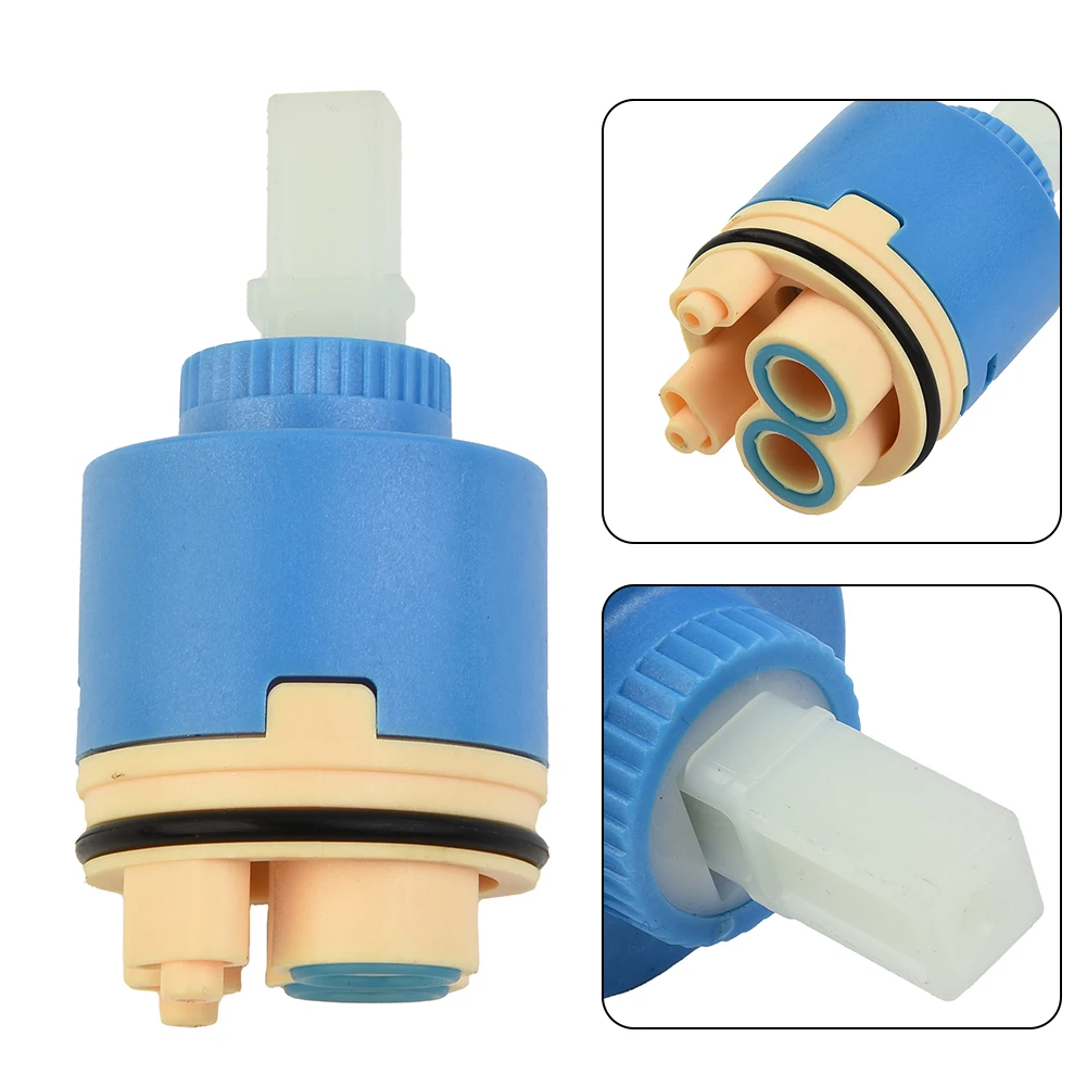 

1 X Ceramic Cartridge Kitchen Basin Faucet Ceramic Valve Core Water Heater Water Mixing Valve Faucet Valve Core Accessories