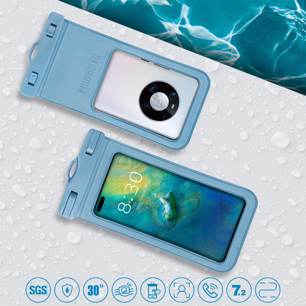 

Universal Waterproof Case For iPhone 14 13 12 Water proof Cases Cover Pouch Bag Cases For iPhone XS 8 7 6 Plus Coque Luminous