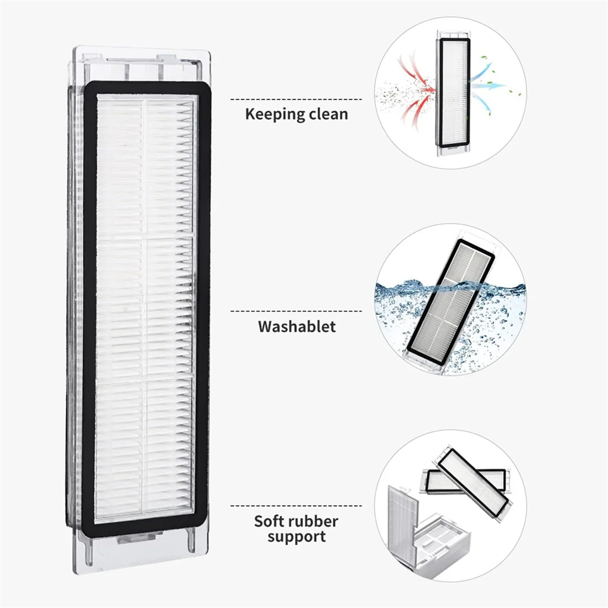 Запасные части аксессуары для пылесоса S5 Max S50 S51 S55 S6 MaxS60 S65