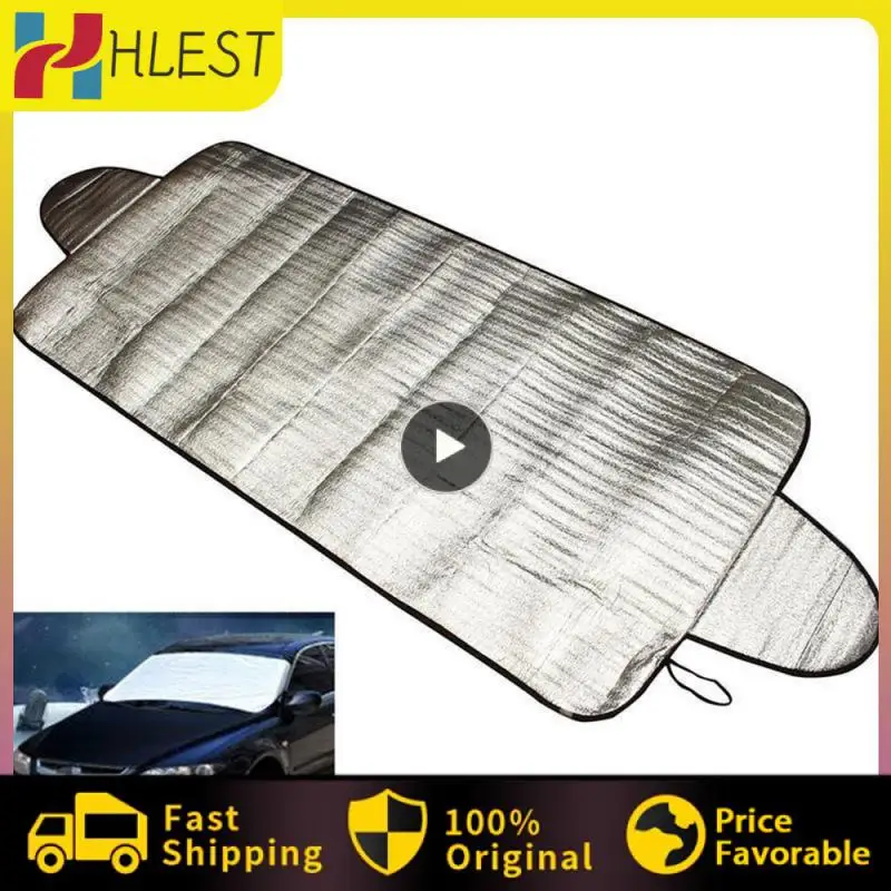 

3/5/10 шт., автомобильный солнцезащитный козырек из алюминиевой фольги и губки