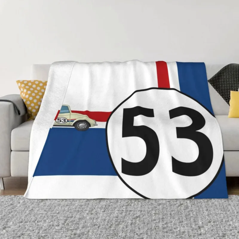 

Herbie Fully Loaded Fan Art Throw Blanket Bed covers Plaid on the sofa Blankets For Bed