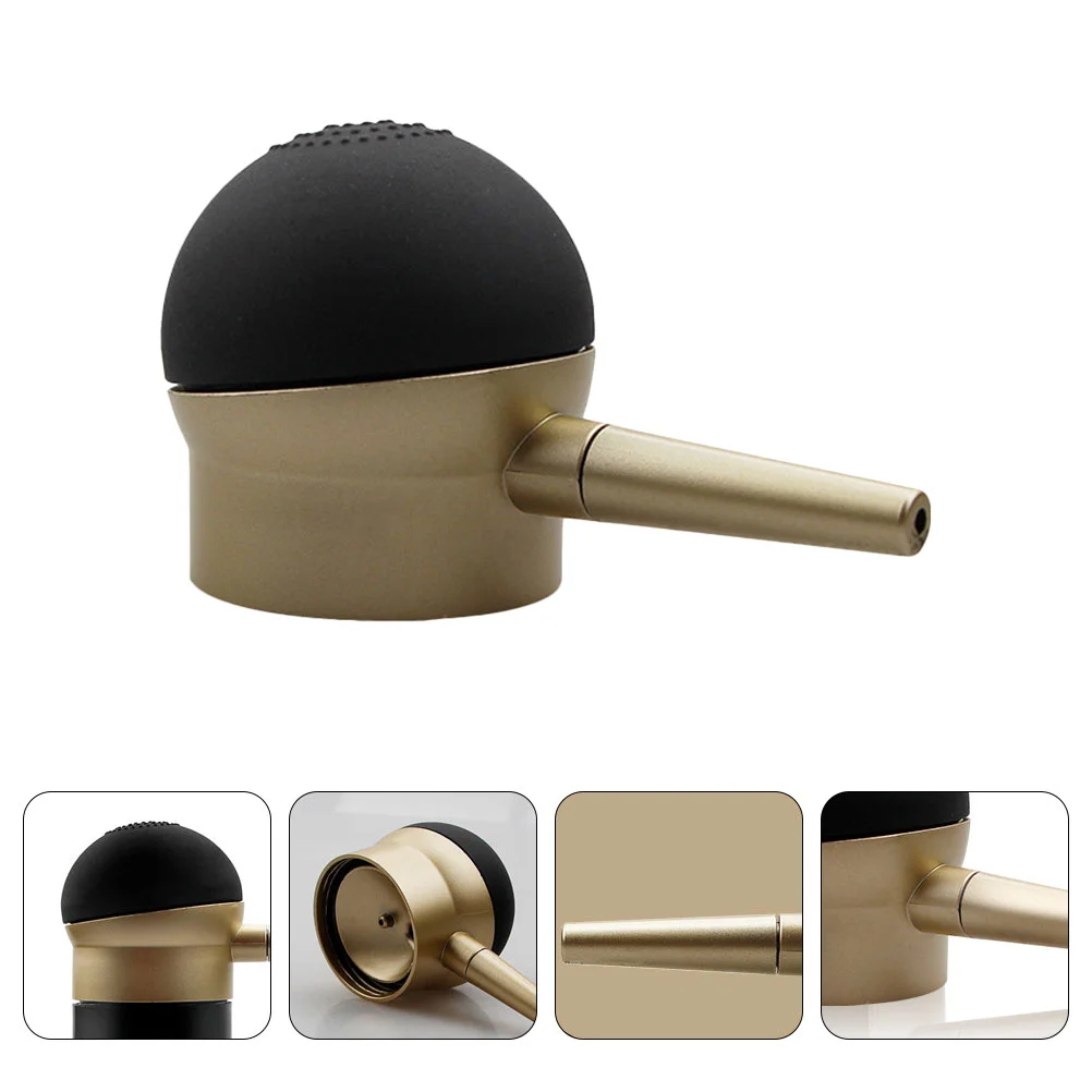 

Hair Spray Fiber Applicator Pump Nozzle Filler Building Black Fibre Thick Sprayer Hold Beard Thickening Supplies Salon Fibers