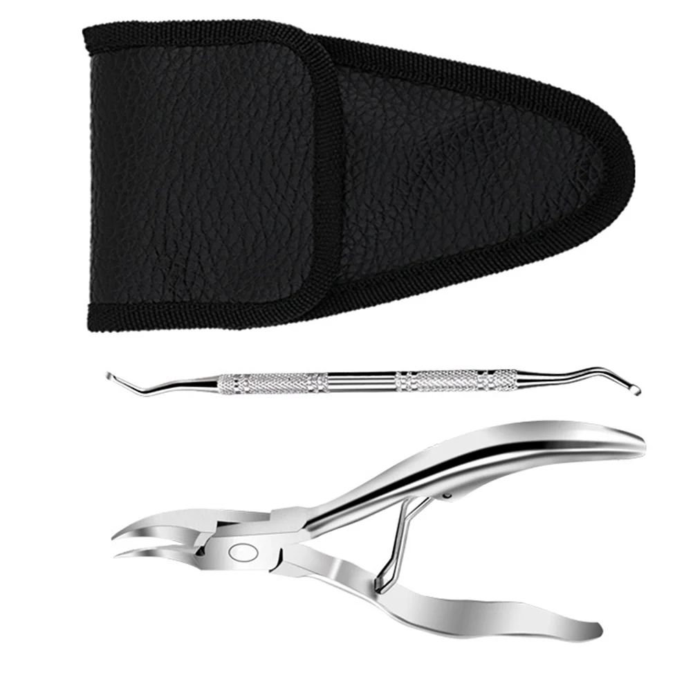 

Manicure 2-Piece Set Home Nail Pliers Tool Fingernail Clipper Pedicure Clippers Trimmer