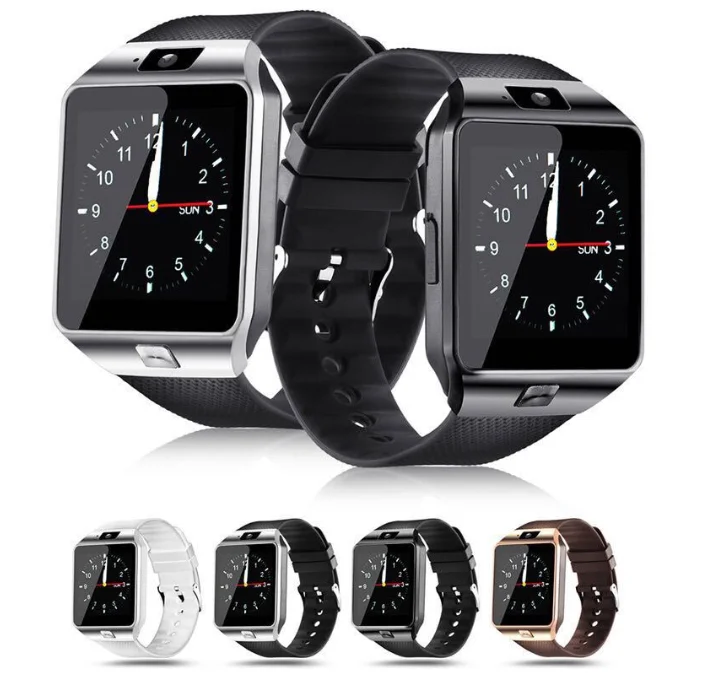 Цифровой браслет Bluetooth DZ09 Q18 Смарт-часы SIM-карта фитнес-трекер Relogio Relojes с камерой IOS