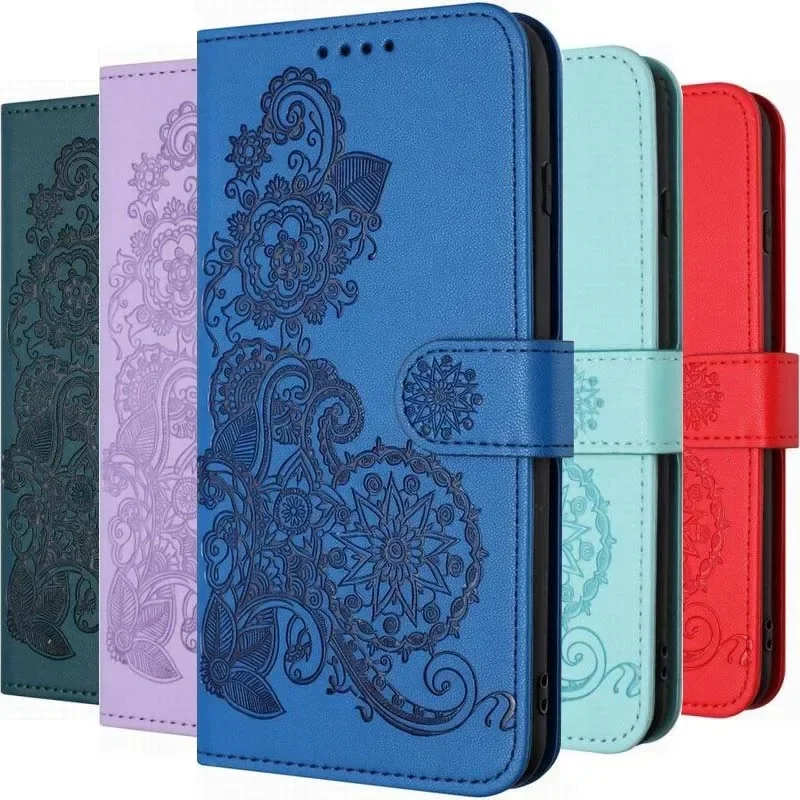 Cute Datura Flower Case For Samsung Galaxy A04S A05 A05S A13 A14 A15 A32 A33 A34 A35 A50 A51 A52 A52S A53 A54 A55 5G Cover #NEB