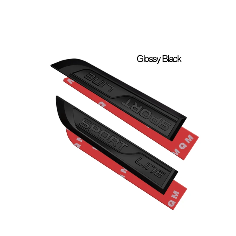 

2 шт. автомобильный значок, боковое крыло, декор для кузова, металлическая наклейка с эмблемой SPORT LINE для Karoq Kodiaq Rapid Yeti Octavia Superb Fabia Skoda