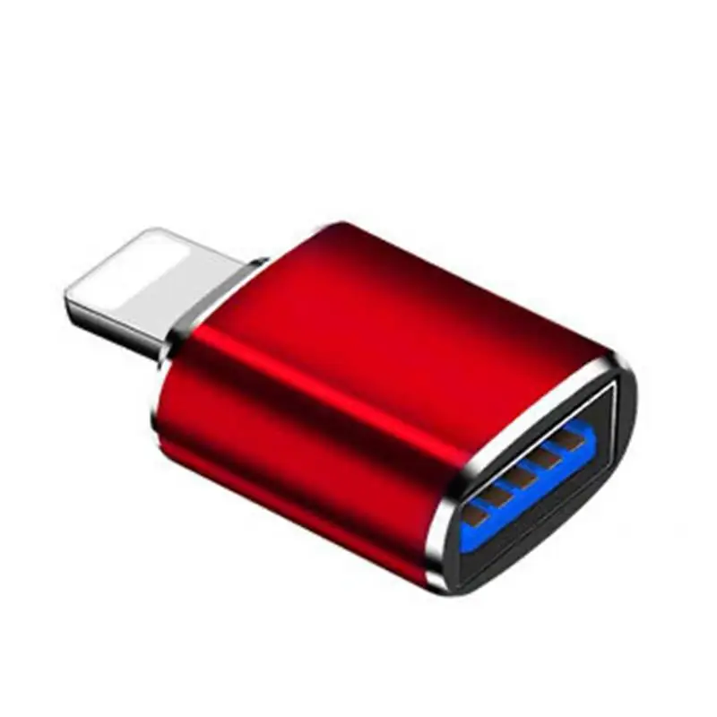 

OTG USB Adapter Lighting Male to USB3.0 iOS 13 Charging Adapter For iPhone 12 11 Pro XS Max XR X 8 7 6s 6 Plus iPad Adapter