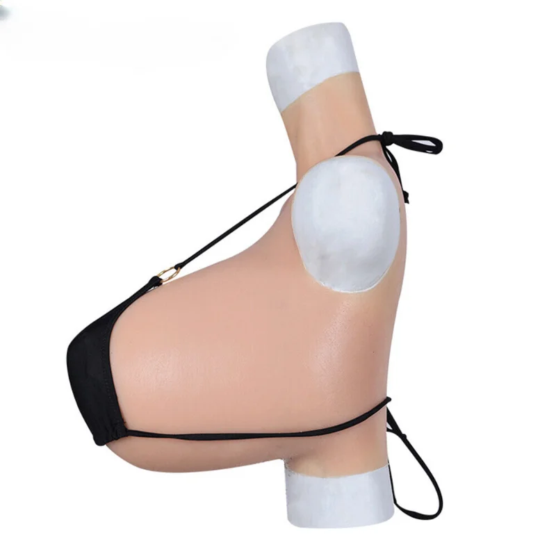 Silicone Breast S Cup Breast East West Shape for Crossdresser Drag Queen Event Performance Clothing
