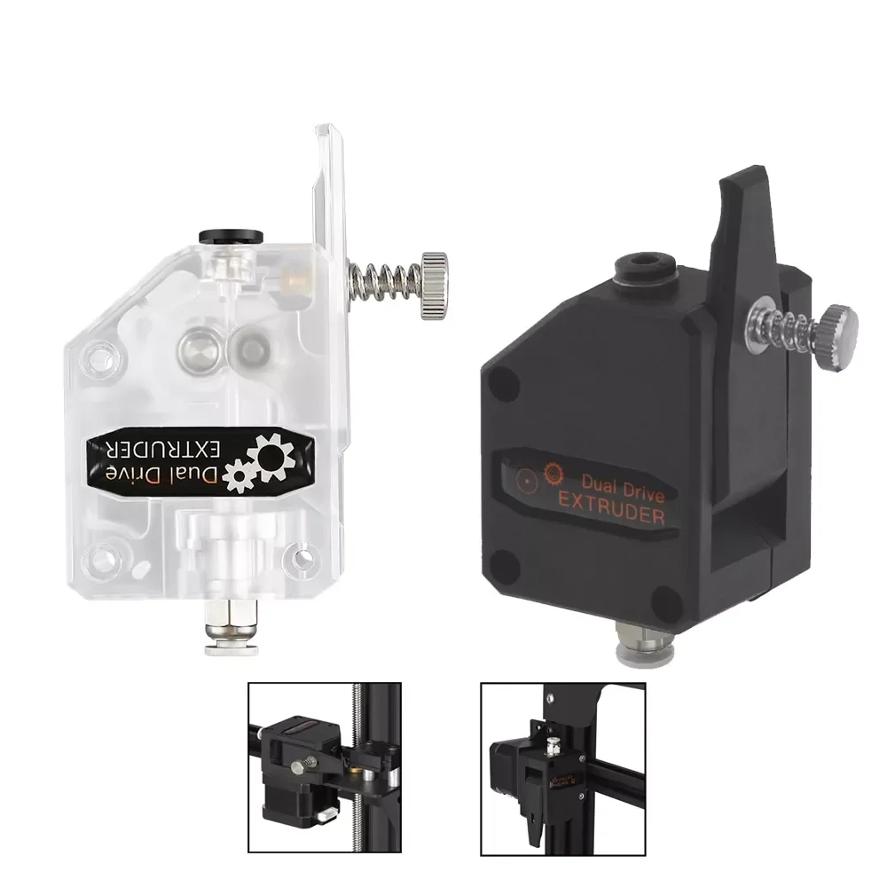 

Twotrees Cloned Btech Dual Drive Bowden Extruder Upgrade 1.75mm TPU/TPE Flexible Filament E3D V6 MK8 For Ender 3 V2 CR10