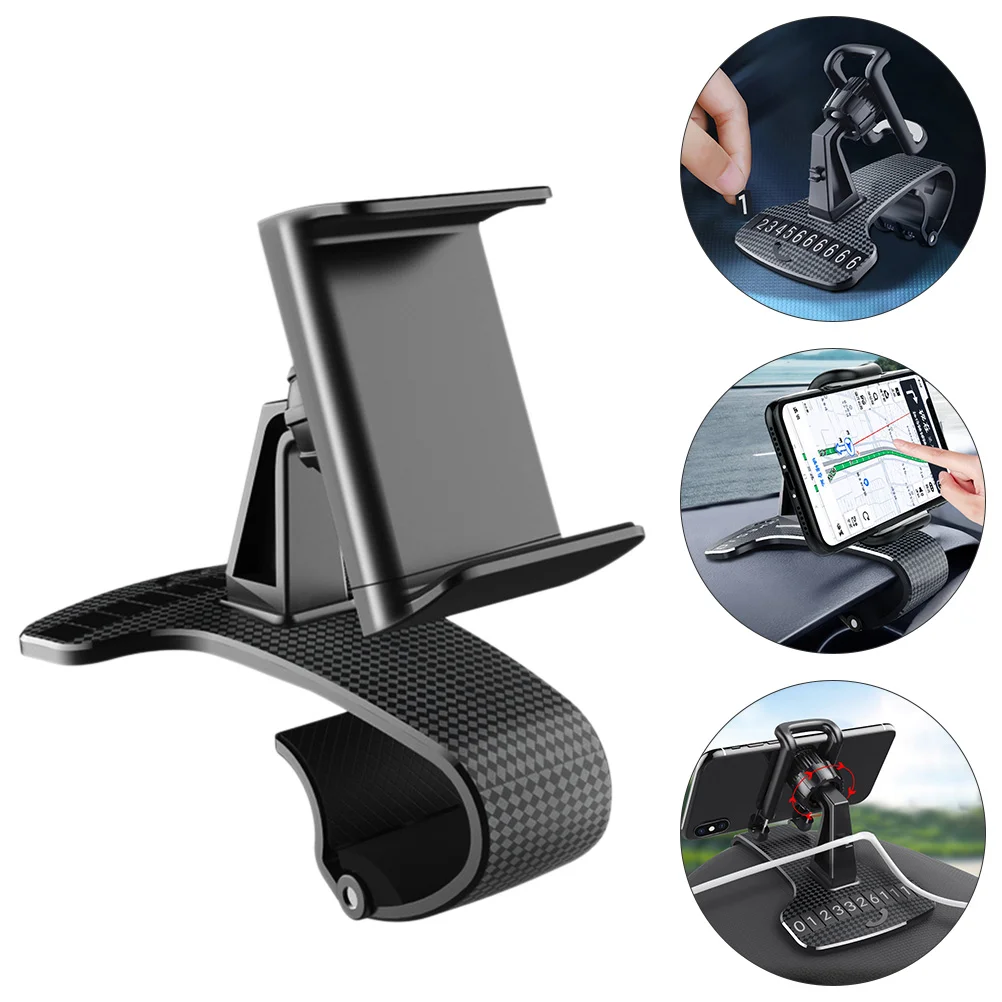 

Car Dashboard Holder Cell Rack Support Bracket Mount Auto Stand Vehicle Mounted Dash Mounts Clip Anti Vent Air Mobile Cradle