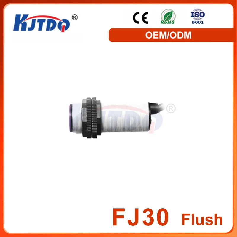 Fj30 IP67 NPN PNP Sn 0 1-1 м 12 В 24 фотоэлектрический датчик приближения с диффузным