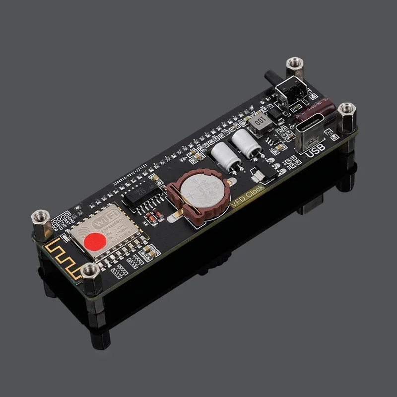 Часы VFD Вакуумный флуоресцентный дисплей WIFI автоматическая калибровка времени