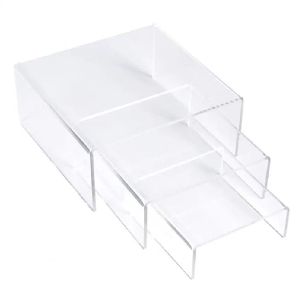 

3Pcs Great Durable Burr Free Clear Toy Car Model Purse Perfume Display Stand Home Supplies Storage Shelves Storage Racks