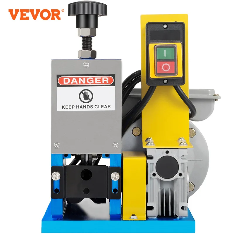 

VEVOR Electricity Wire Stripper Electric Cable Stripper 1.5-25 MM 60ft/Min Portable Automatic Electric Wire Stripping Machine