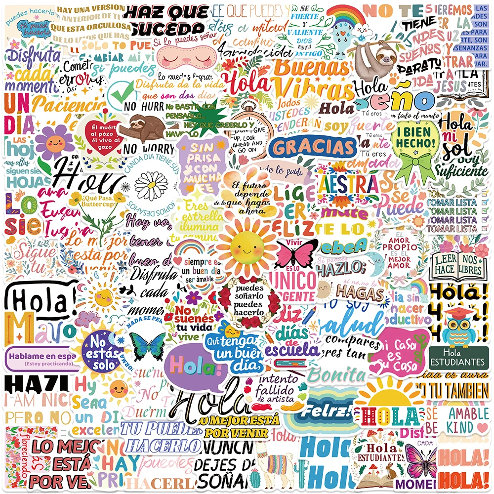 Набор стикеров винил 50/100 шт.