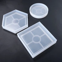 base tray silicone mold large size round tray concrete mold terrazzo round plate