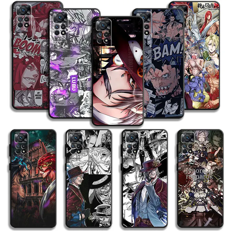 Print For Xiaomi Redmi Note 10C 11 12 Pro 9C 9A 9S 9 K40 10 Pro 8T 8 Phone Cases Record Of Ragnarok