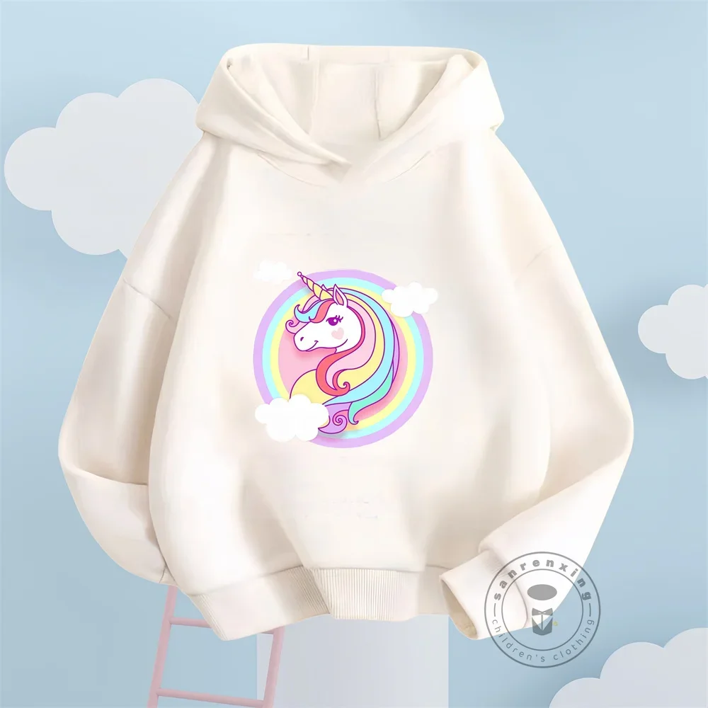 Детская толстовка с длинным рукавом на возраст 2-16 лет