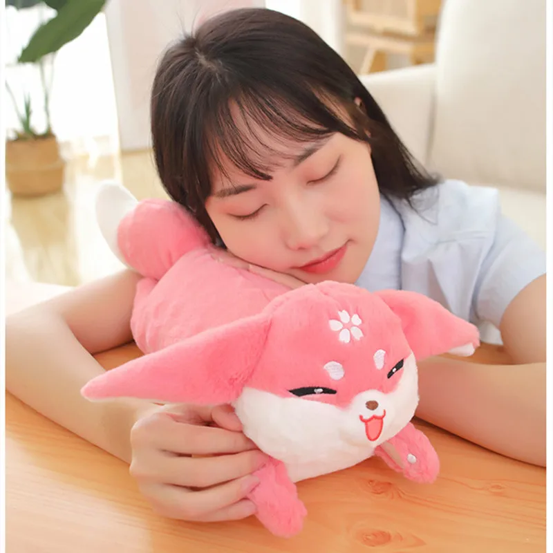 

Ударная плюшевая игрушка Genshin, маленькая кукла лисицы, город иназума, яегами, супер мягкая кукла, подушка, игры, аниме, периферийные принадлежности, подарок на день рождения для девочек