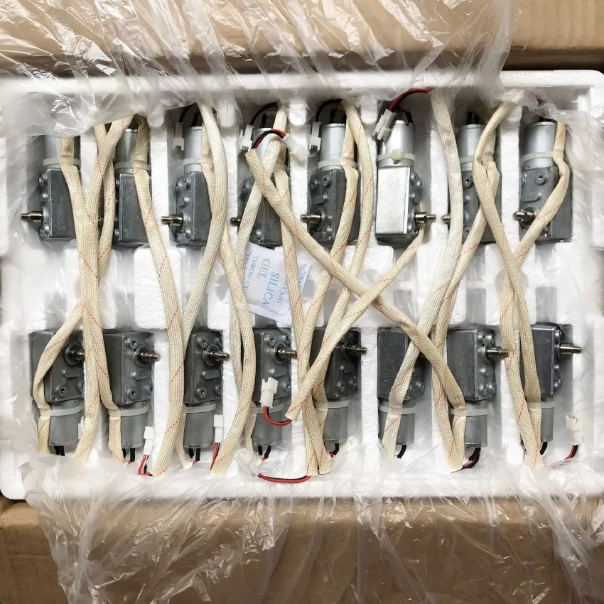 Большой крутящий момент 12 В постоянного тока 2 5 об/мин медленная скорость L