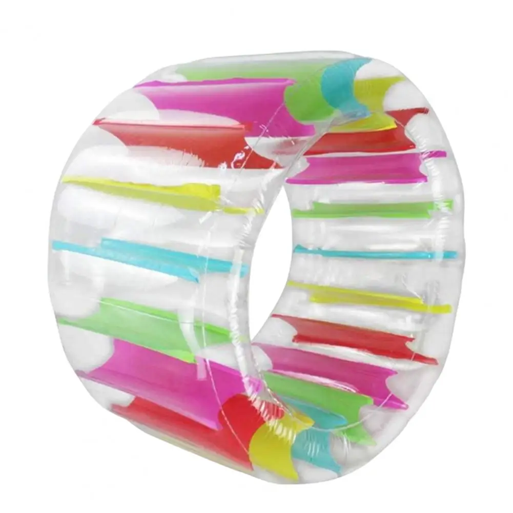 

Inflatable Float Colorful Inflatable Water Wheel Pool Float Fun Summer Toy for Children's Swimming Pools Waterproof Pvc Roller