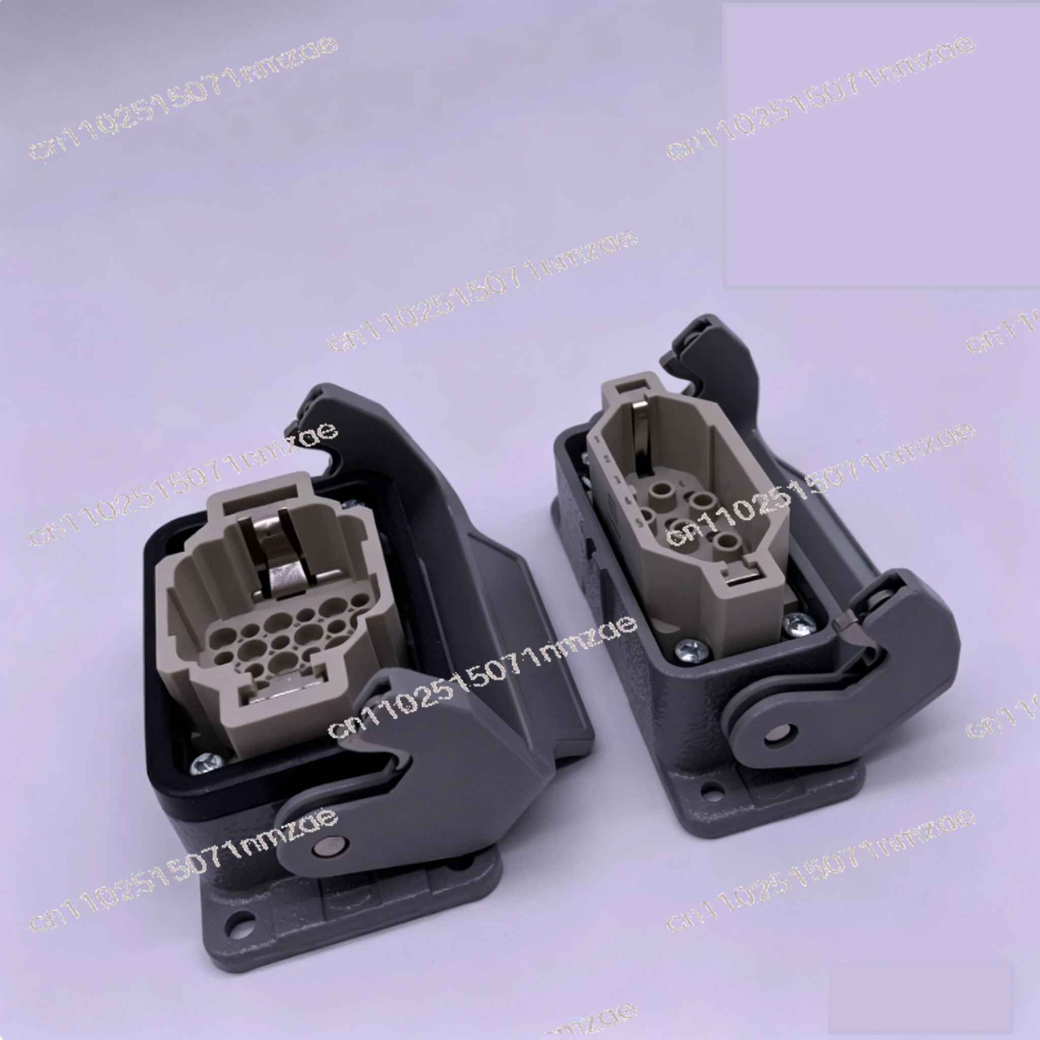 Фото Разъем для тяжелых нагрузок, 24-контактный, 24-жильный, 024dfm A-BB Plug №1