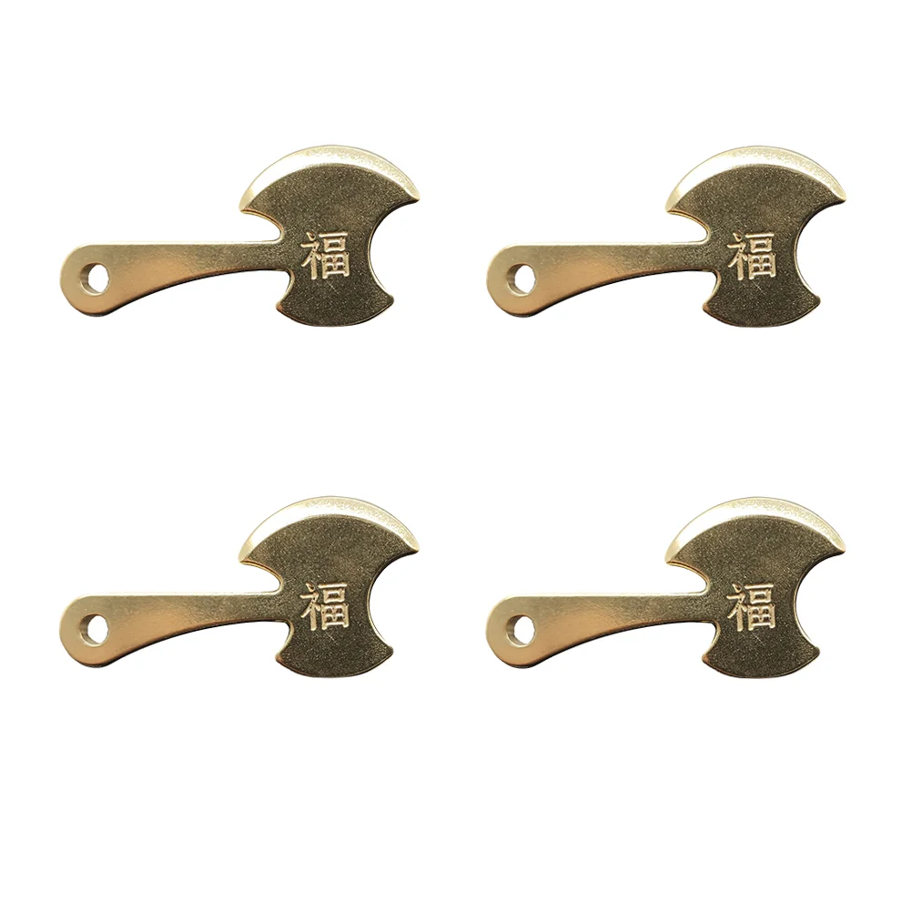 

4pcs Ancient Bag Key Charms Retro Key Chain Pendant Key Charms Pendants