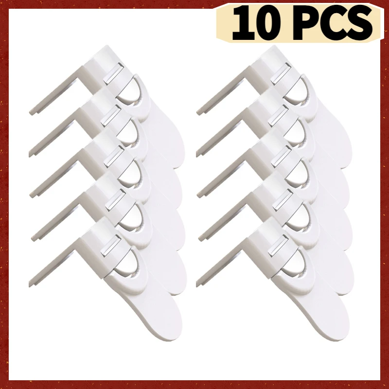 

10PCS Cabinet lock from children safety products Cabinet Locks chils protection door drawers lock convenient functional locks