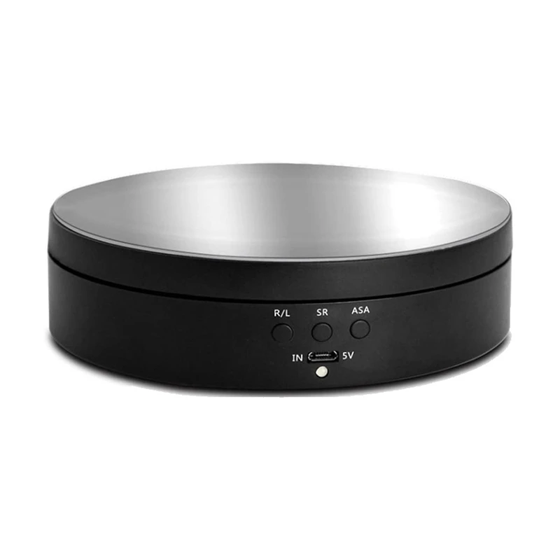 

Вращающаяся на 3 скорости электрическая витрина с зеркалом, вращающаяся на 360 градусов подставка для ювелирных изделий, дисплей с аккумулят...