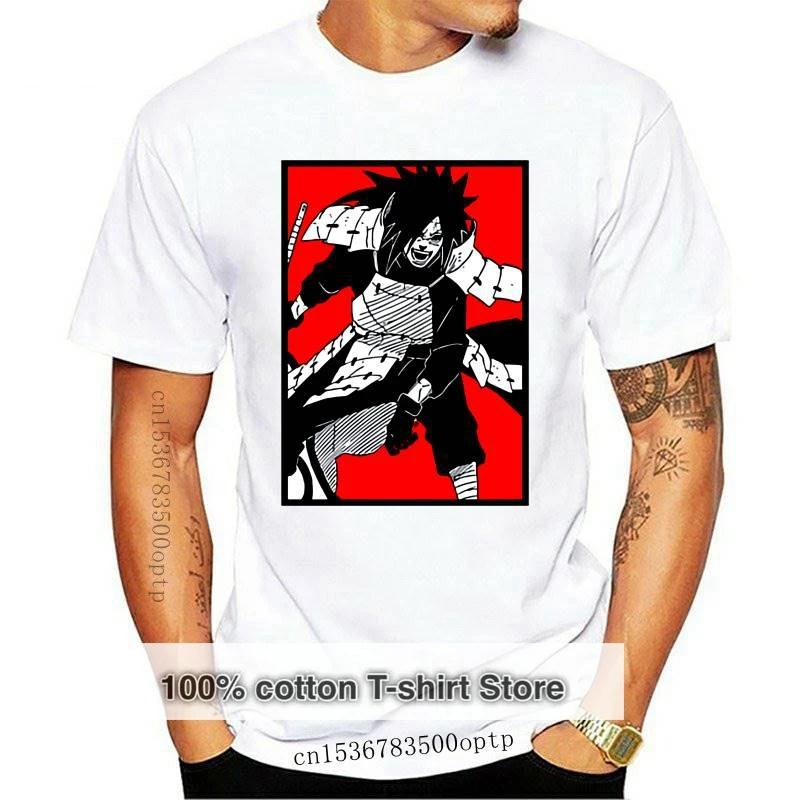 

New Madara Harajuku Anime T Shirts Women Men Ullzang T-shirts 90s Korean Style Tshirt Fashion Top Tees Unisex Clothes