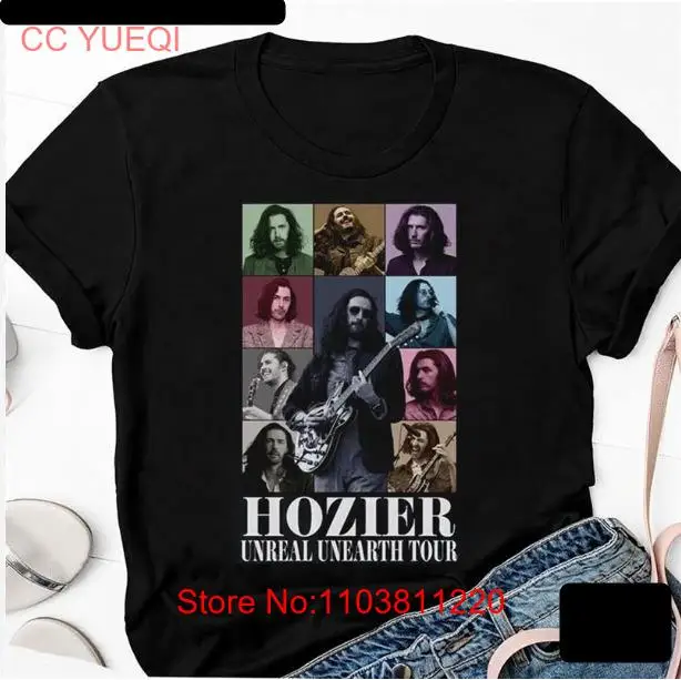 Футболка унисекс Hozier Unreal Unearth Tour 2024 рубашка всех размеров