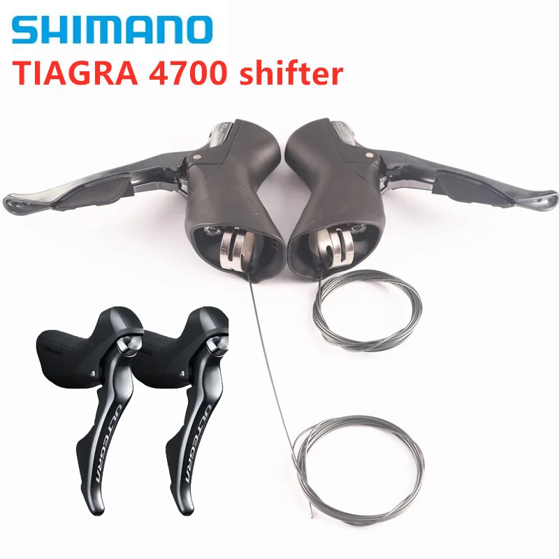 

Shimano TIAGRA 4700 2X10 4703 3x10 Speed Shifter Levers DOUBLE Road Bike Bicycle Shifter 2X10 Speed Bike Accessories Derailleur