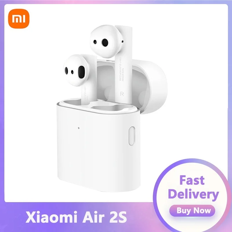 Оригинальные беспроводные наушники Xiaomi Airdots Pro 2s Tws Mi True Earbuds Air стерео управление