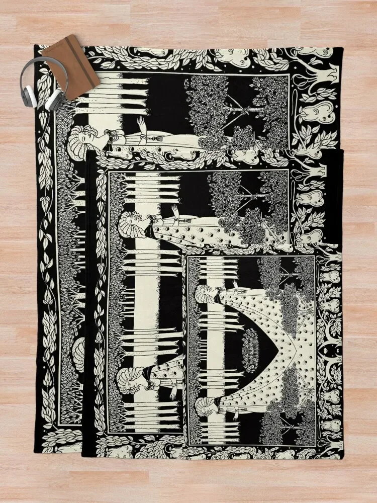 Одеяло Art Nouveau Aubrey Beardsley Salome декоративное одеяло косплей аниме зимние кровати