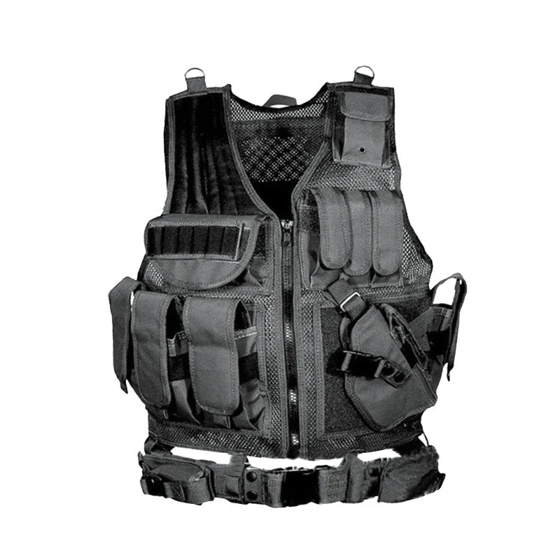 

Nylon Pouch Molle Gear Tactical Vest Body Armor Hunting Plate Carrier Airsoft Accessories 6094 Military Combat Army Wargame Vest