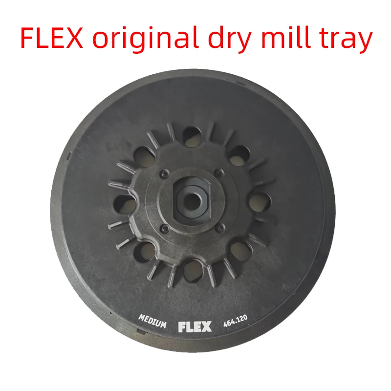 Original Authentic FLEX Brushless Sander 6 Inch Porous Barb Hook Stick Disc Base Tray Disc