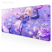 violet evergarden mouse pad gamer xl home mousepad xxl keyboard pad desk mats natural rubber soft pc desktop mouse pad mice pad