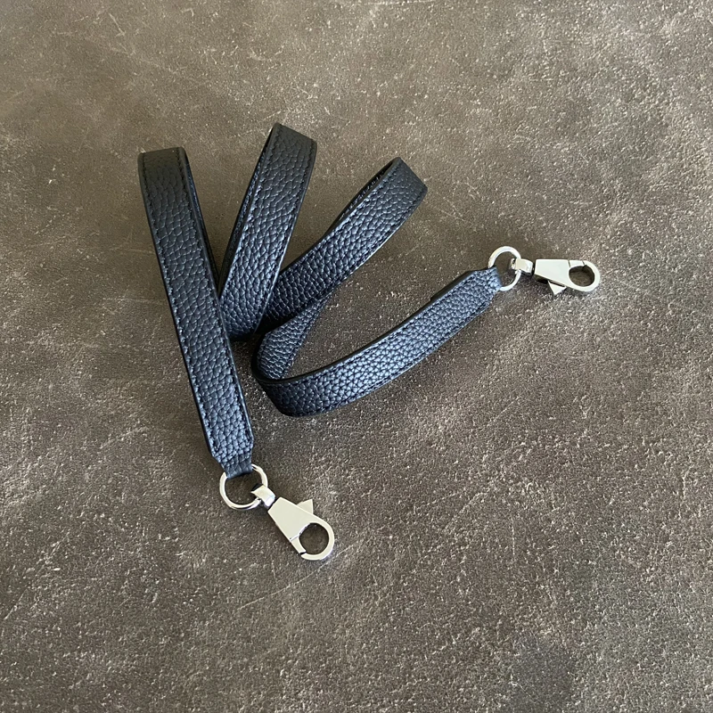 1.5cm Wide Kelly Bag Shoulder Strap Bag Strap Vegetable Tanned Cowhide Togo Lychee Pattern Diagonal Shoulder Bag Strap