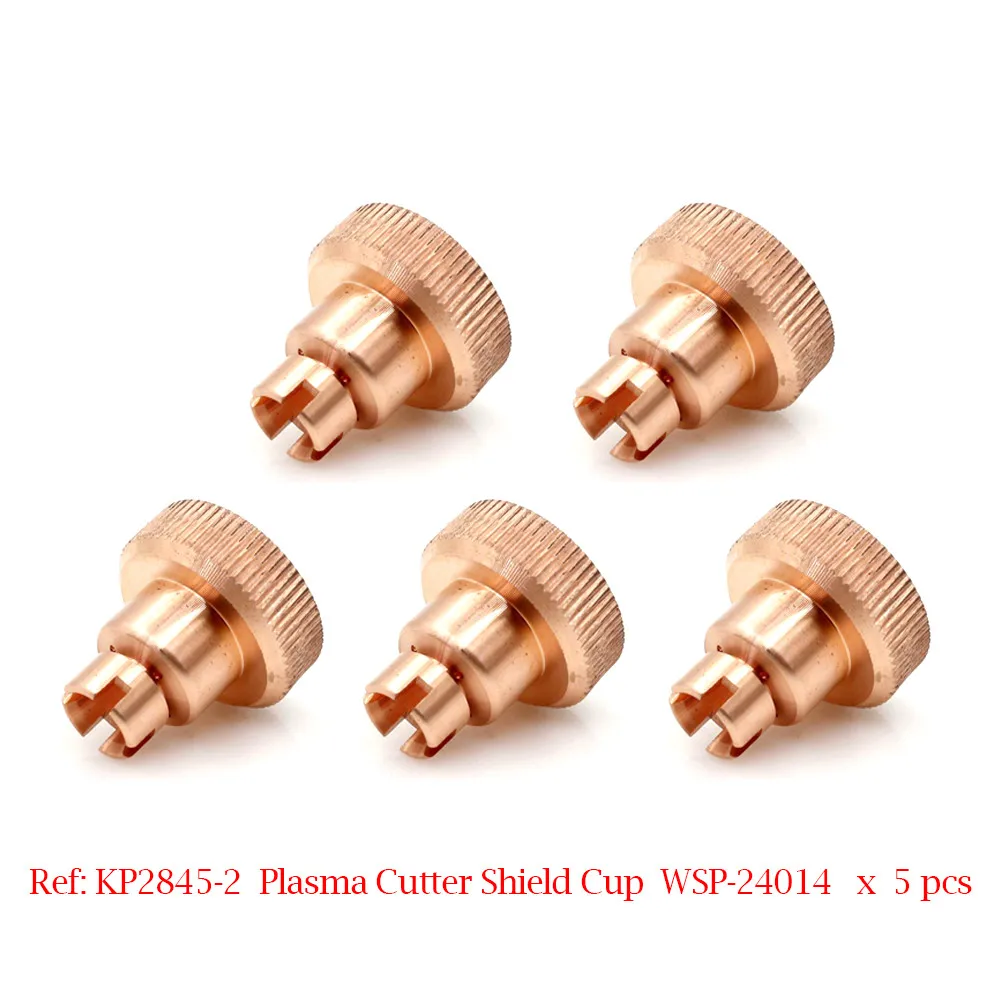 

5 Pcs KP2845-2 Plasma Cutting Machine Guard Cup WSP-24014 Plasma Machine Consumables For Tomahawk 1538 LC105 Cutting Torch