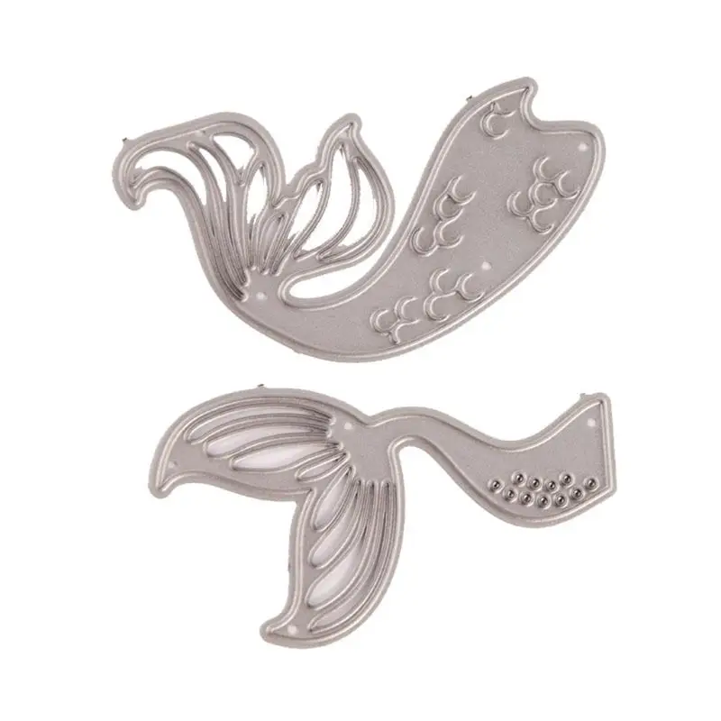

Fish Tail Metal Cutting Dies Stencil Scrapbooking DIY Album Stamp Paper Emboss